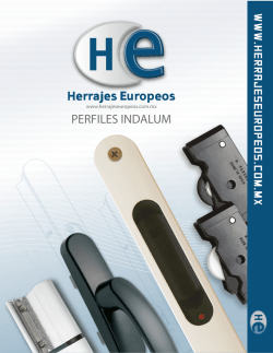 catalogo 2015 indalum