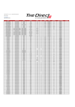 REPORTE DE INVENTARIOS