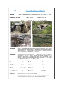 Dolmen de la Cueva del Monje