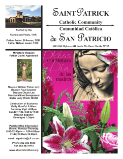 SAINTPATRICK - St. Patrick Catholic Church