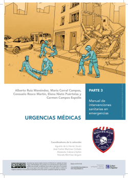 URGENCIAS M&Eacute;DICAS