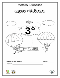 Tercer grado - SEECH. Direcci&oacute;n de Educaci&oacute;n Primaria.