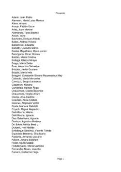 Adami, Juan Pablo Alemann, Maria Luisa Monica Aliern, Amaru