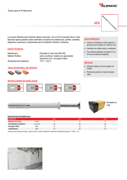 UCX - Fijaciones Norma