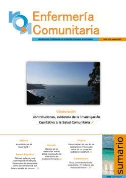 suma rio - Sociedad de enfermer&iacute;a de atenci&oacute;n primaria en Asturias