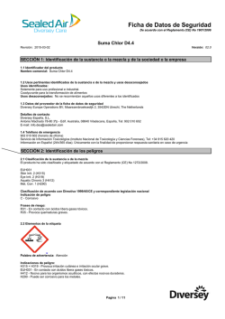 Ficha de Datos de Seguridad