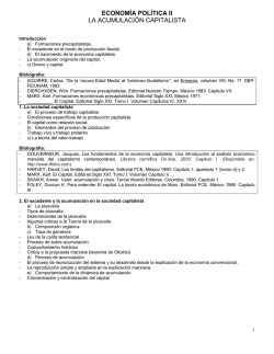 ECONOM&Iacute;A POL&Iacute;TICA VI