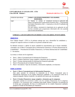 LOS ESTADOS FINANCIEROS Y SUS USUARIOS