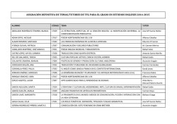 asignaci&oacute;n definitiva de temas/tutores de tfg para el grado en