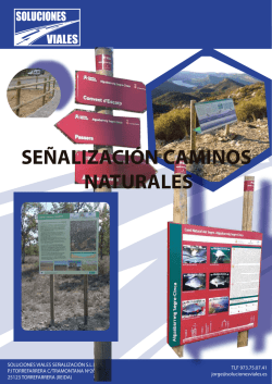 PLANTILLA CAMINOS NATURALES