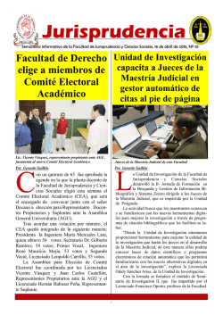 abril semana del 7 a.. - Facultad de Jurisprudencia y Ciencias