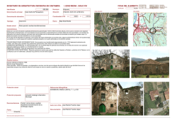 inventario de arquitectura defensiva en cantabria i. edad media