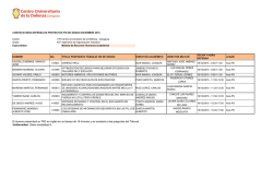 Caballer&iacute;a Tribunal 1 - Centro Universitario de la Defensa