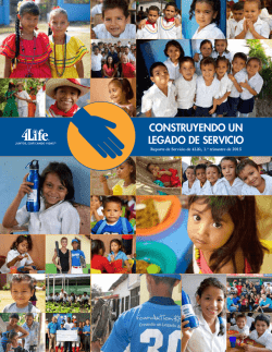 Construyendo un Legado de serVICIo