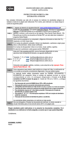 Instructivo de matr&iacute;cula antiguos 2016