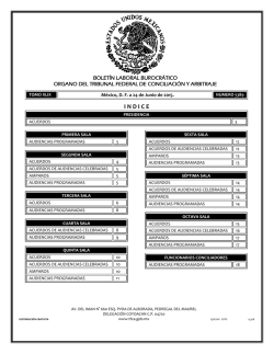 24 - Tribunal Federal de Conciliaci&oacute;n y Arbitraje