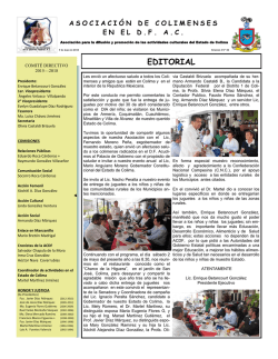 EDITORIAL - El Buen Vecino