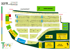 plano del Recinto Ferial - Feria de Muestras de Tineo