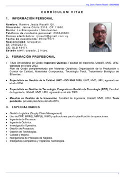 Curriculum Vitae