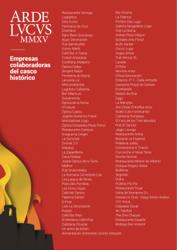 Empresas colaboradoras del casco hist&oacute;rico