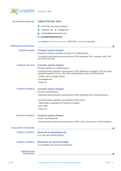 Cabeza Rom&aacute;n Abel - Abel Cabeza Rom&aacute;n: Dise&ntilde;ador web y