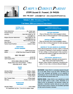 shares - Corpus Christi Parish