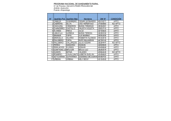 Arque&oacute;logo - Programa Nacional de Saneamiento Rural