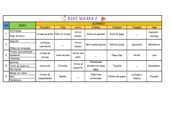 Men&uacute; Semana 2 - Liceo Experiencial John Dewey
