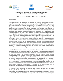 Programa del taller - Comisi&oacute;n Econ&oacute;mica para Am&eacute;rica Latina y el