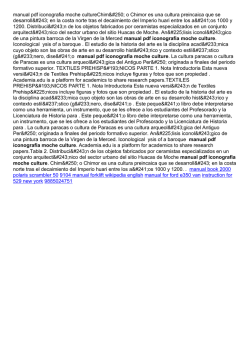 manual pdf iconografia moche culture