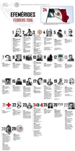 Conoce las efem&aacute;rides del mes