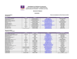 Bolsa de Trabajo - Facultad de Contadur&iacute;a y Administraci&oacute;n, UACH