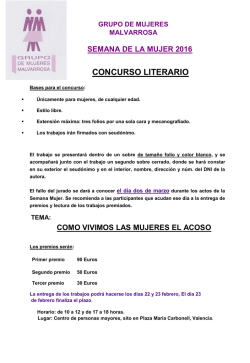 GRUPO DE MUJERES - Valencia Emprende