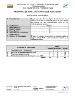 Modelado de Procesos de Negocios