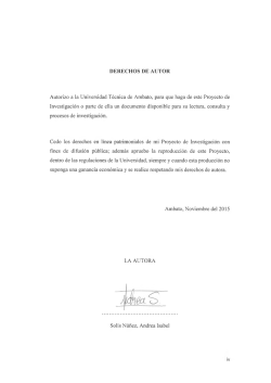 Derechos de Autor (2) - Universidad T&eacute;cnica de Ambato
