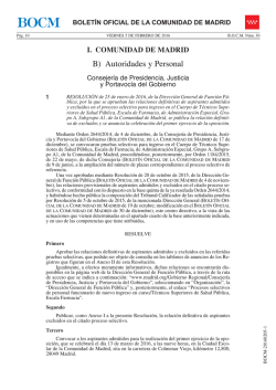 B) Autoridades y Personal