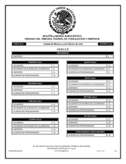 5 - Tribunal Federal de Conciliaci&oacute;n y Arbitraje
