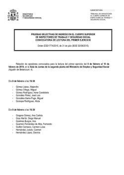 Inspectores 2015 - Lectura del primer ejercicio (8