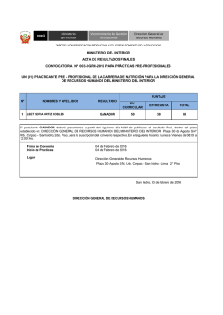 Final - Ministerio del Interior