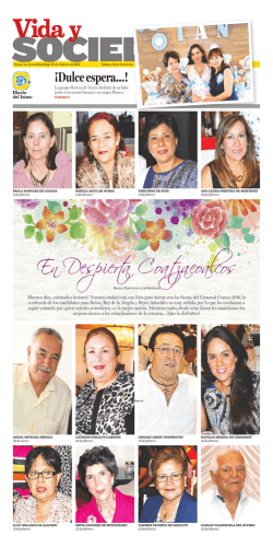 &iexcl;Dulce espera...! - Diario del Istmo