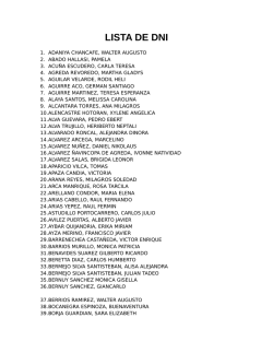 RECOGE TU DNI Actualizaci&oacute;n 5 Febrero del 2016