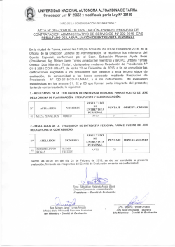 UNIVERSIDAD NACIONAL AUTONOMA ALTOANDINA DE