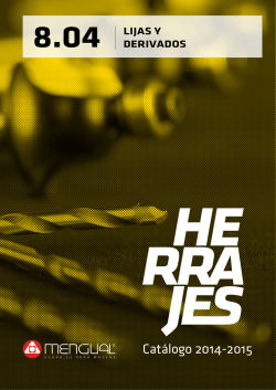 8.04 Lijas y derivados &Uacute;ltima actualizaci&oacute;n 01/10/2014