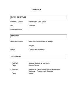 Hern&aacute;n Piero Cuba Garc&iacute;a DNI