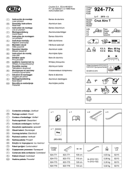 Instrucciones de montaje