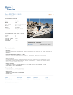 Barco: BENETEAU ANTARES 12 FLYER