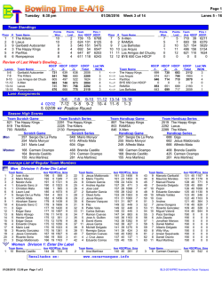 Bowling Time EA/16 - Compilaciones by Oscar Vazquez
