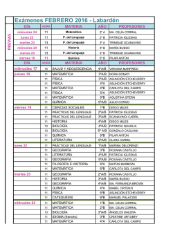 Fechas ex&aacute;menes FEBRERO 2016 - p&aacute;gina.xlsx