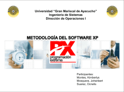 Metodolog&iacute;a &Aacute;gil El Manifiesto de la metodolog&iacute;a &Aacute;gil