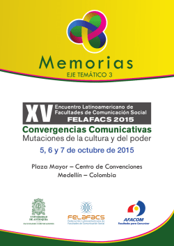 Memorias Eje 3: Transformaciones en el &aacute;mbito